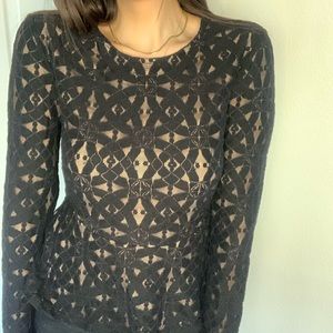 BCBG Peplum top - worn once